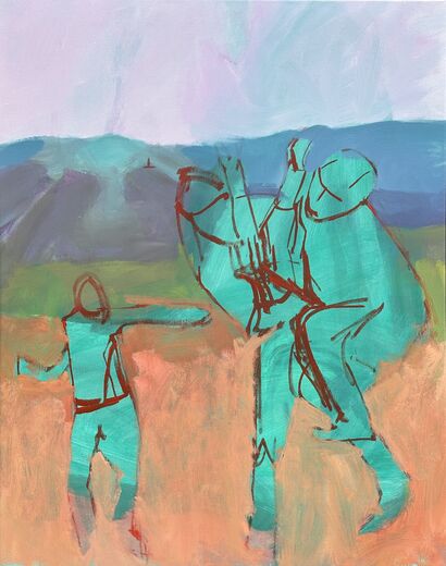 This is Real - a Paint Artowrk by Ulrike Kessler